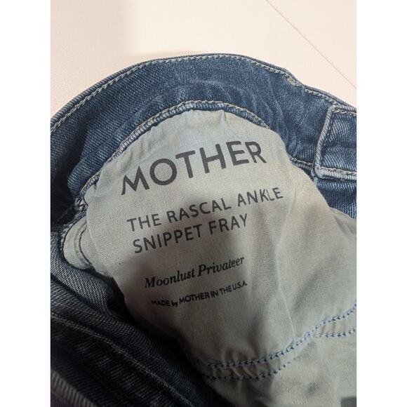 Mother The Rascal Ankle Snippet Fray in Moonlust Privateer Size 28 - Picture 8 of 10